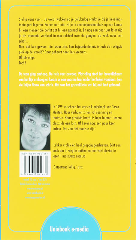 Achterkant van Tom Piekepol en de schat van Kartoni 4 CD's