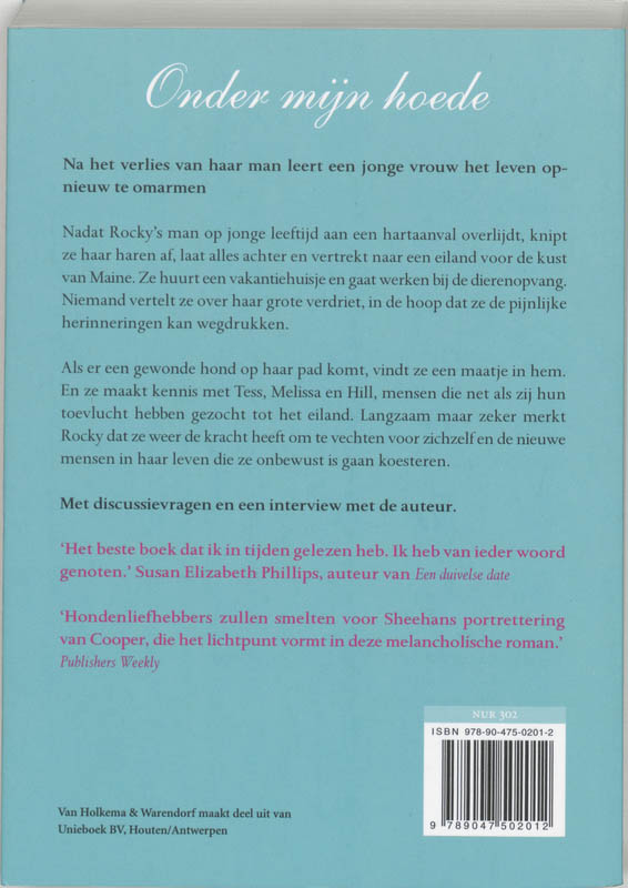 Achterkant van Onder mijn hoede