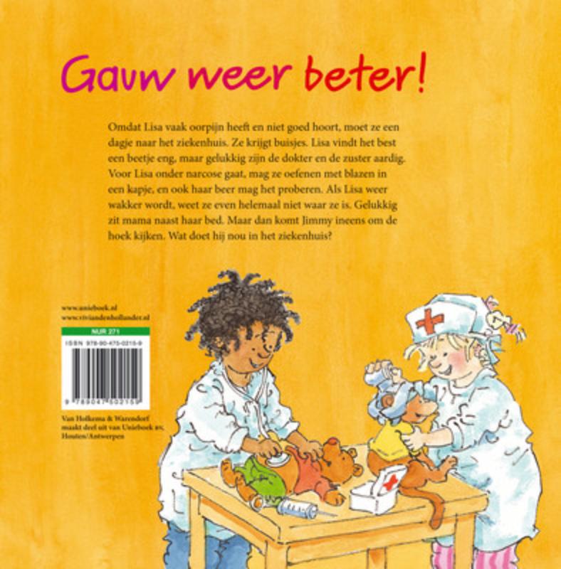 Achterkant van Gauw weer beter!