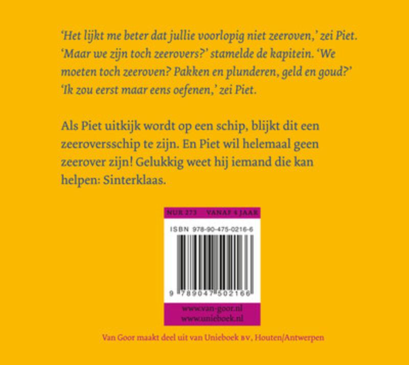 Achterkant van Piratenpieten!