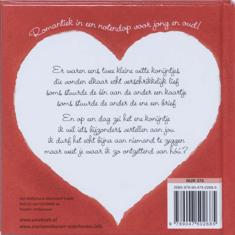 Achterkant van Weet je waar ik het meest van hou? Van jou!