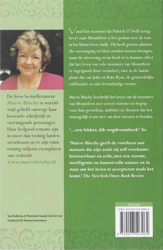 Achterkant van Terug naar Mountfern