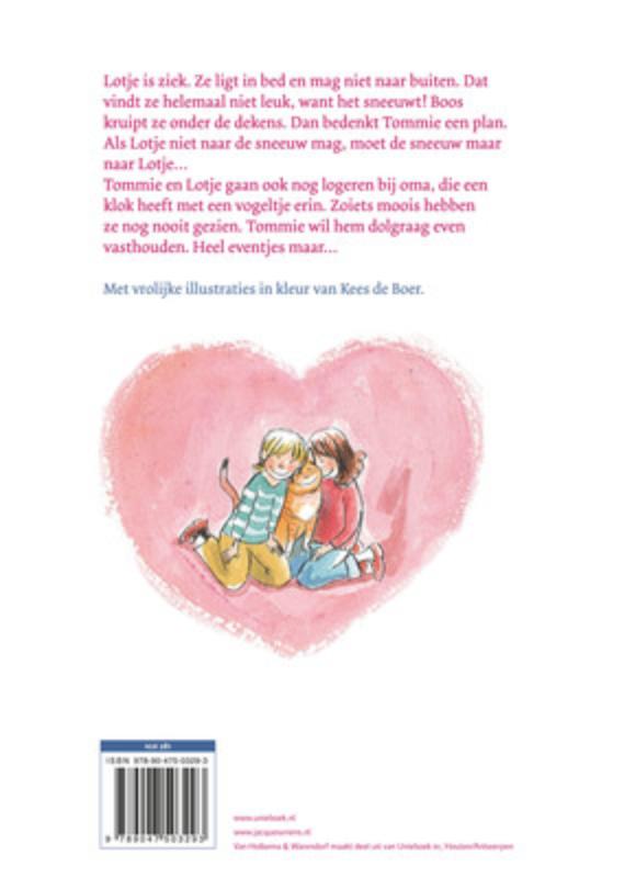 Achterkant van De liefste avonturen van Tommie en Lotje