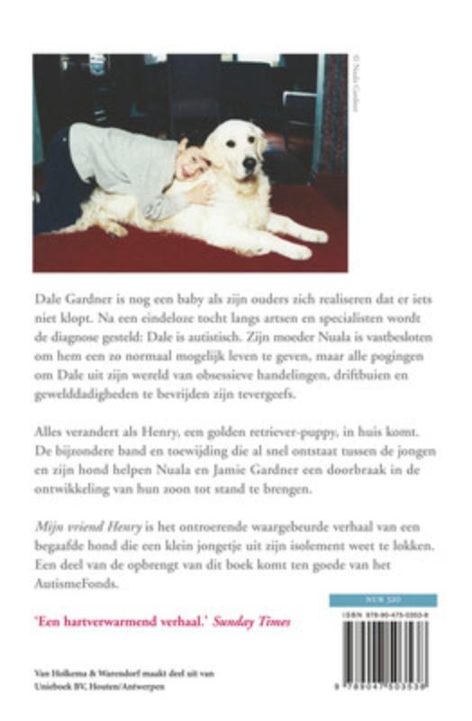 Achterkant van Mijn vriend Henry