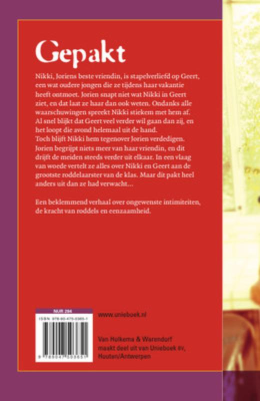 Achterkant van Gepakt