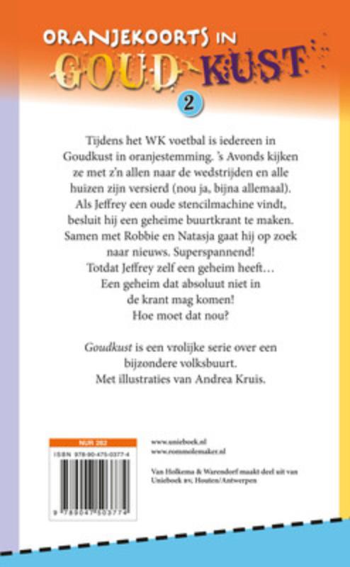 Achterkant van Oranjekoorts in Goudkust