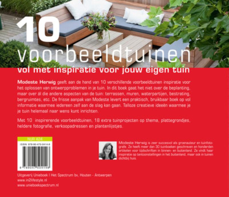 Achterkant van Tuinideeën