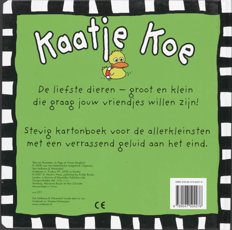 Achterkant van Kaatje koe