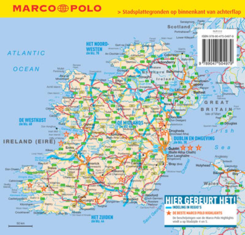 Achterkant van Ierland