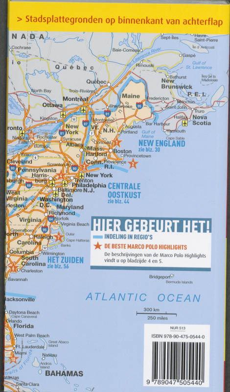 Achterkant van USA-Oost