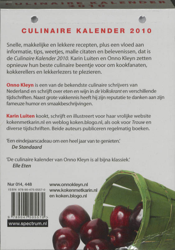 Achterkant van 2010