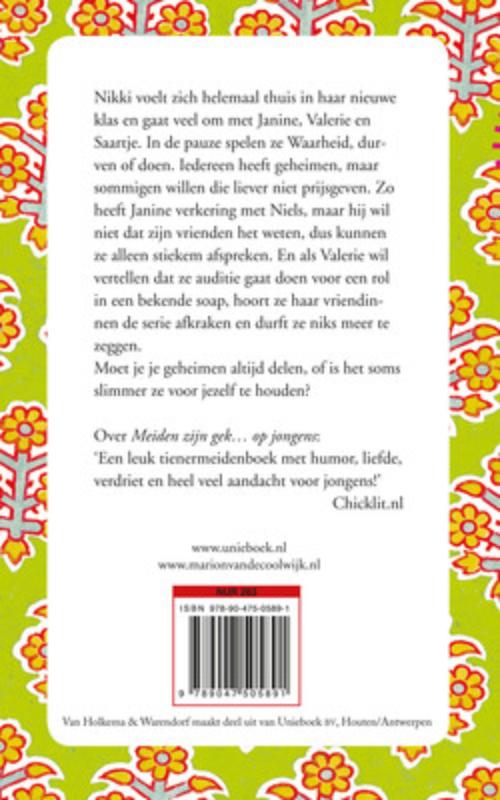 Achterkant van Meiden zijn gek... op geheimen