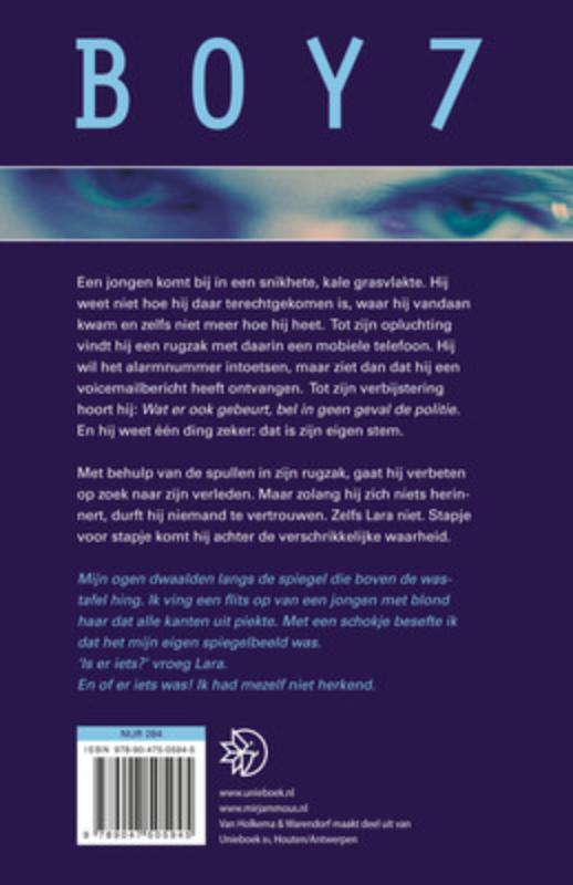 Achterkant van Boy 7