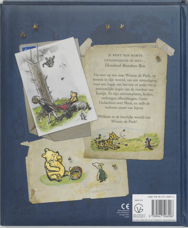Achterkant van De heerlijke wereld van Winnie de Poeh