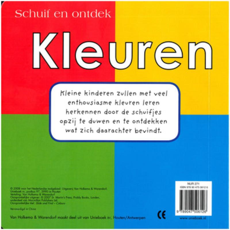 Achterkant van Kleuren
