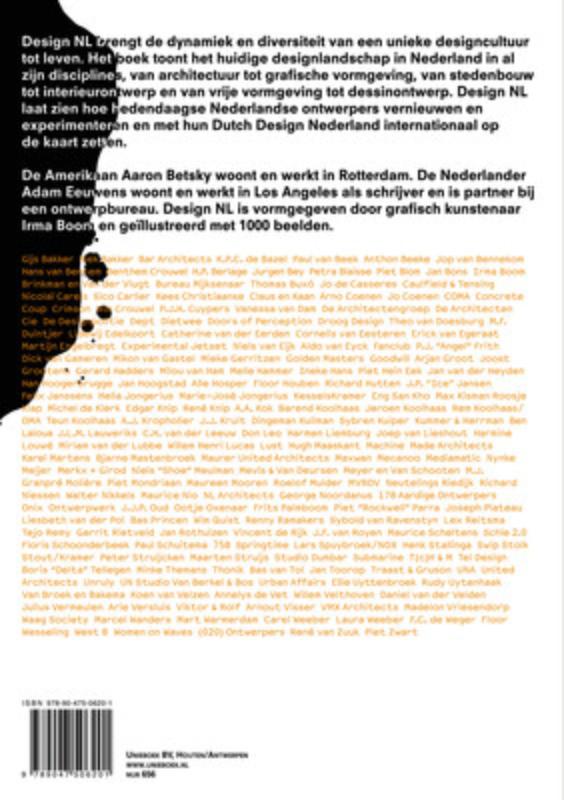 Achterkant van Design NL