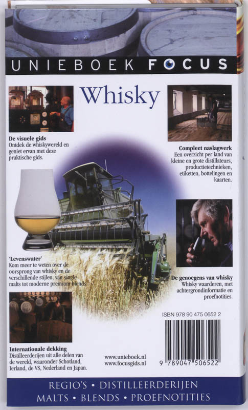 Achterkant van Focus - Whisky