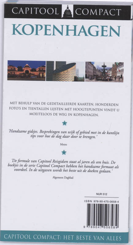 Achterkant van Kopenhagen