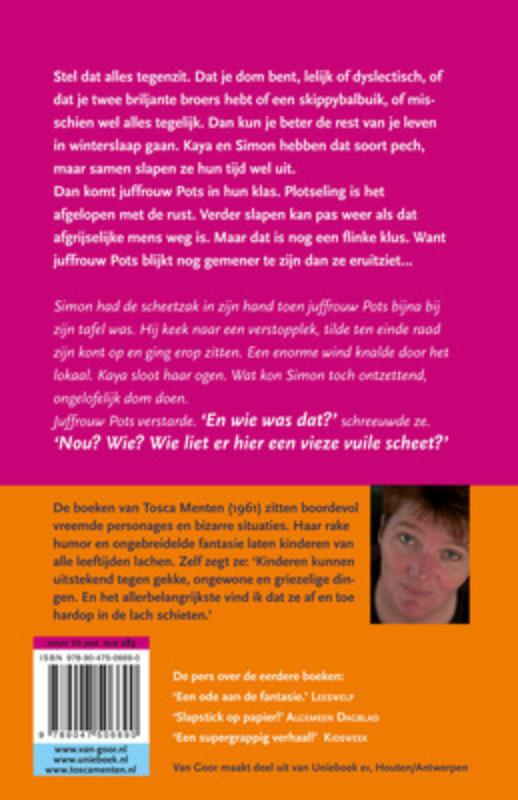 Achterkant van Juffrouw Pots
