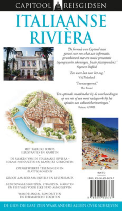 Achterkant van Italiaanse Riviera