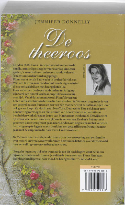 Achterkant van Theeroos
