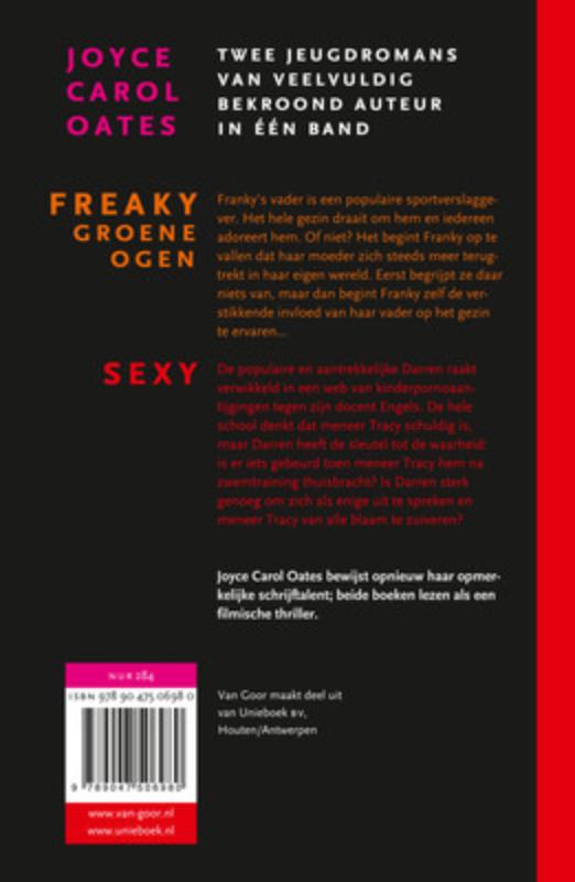 Achterkant van Freaky Sexy