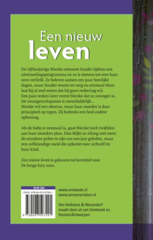 Achterkant van Een nieuw leven