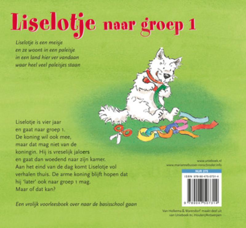 Achterkant van Liselotje naar groep 1