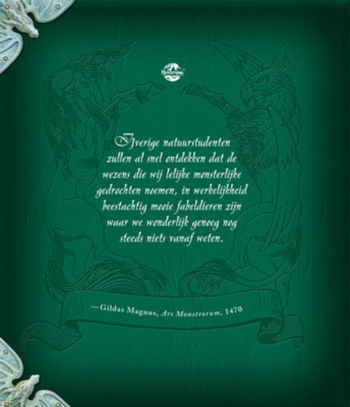 Achterkant van Monsterologie