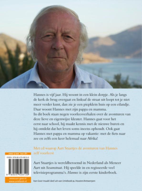 Achterkant van Hannes
