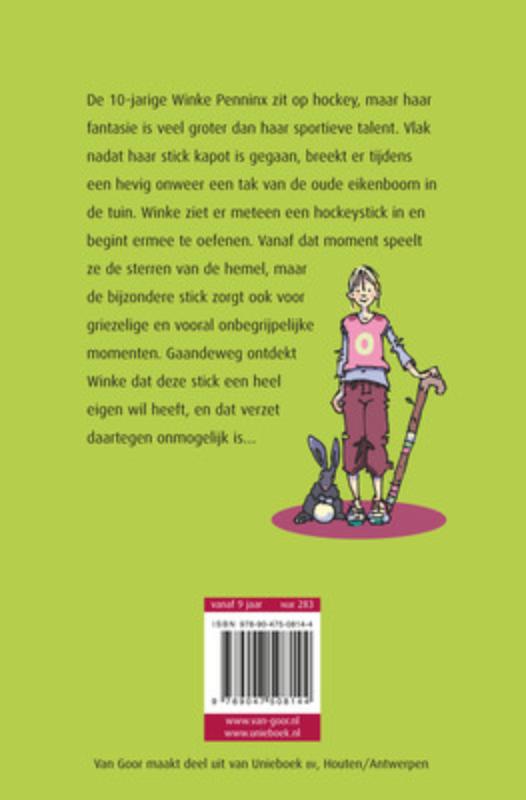 Achterkant van Toverstick
