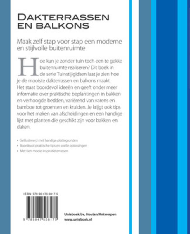 Achterkant van Dakterrassen en balkons