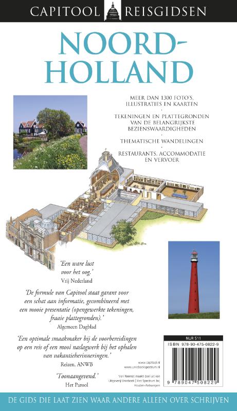 Achterkant van Noord-Holland