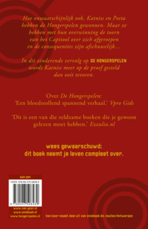 Achterkant van Vlammen