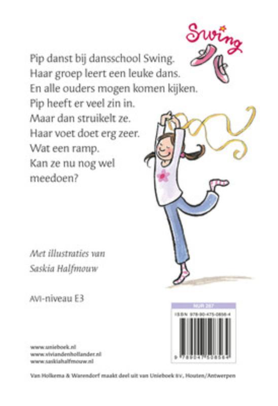 Achterkant van Pip heeft pech