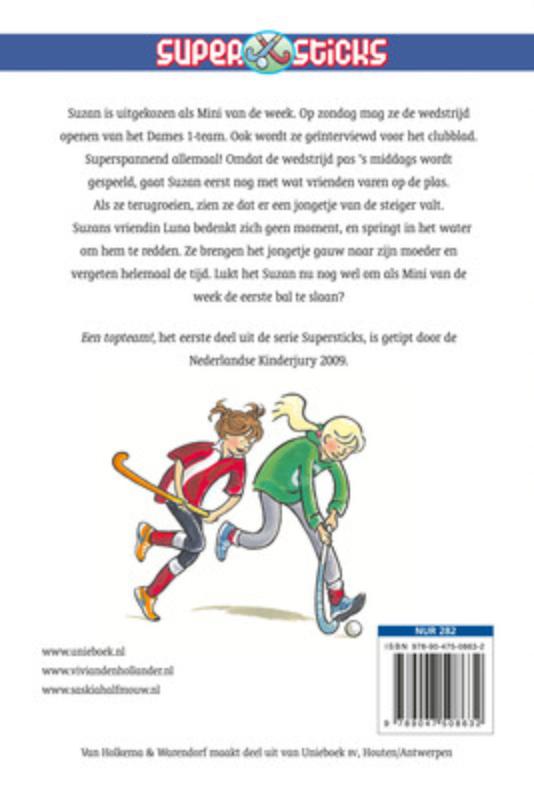 Achterkant van Hockeyhelden