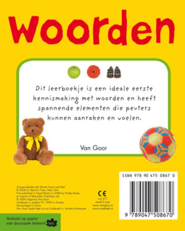 Achterkant van Woorden