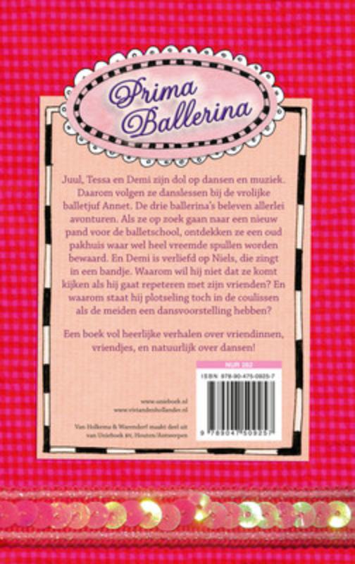 Achterkant van Prima Ballerina