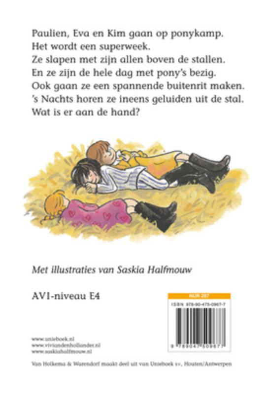 Achterkant van Slapen in een stal