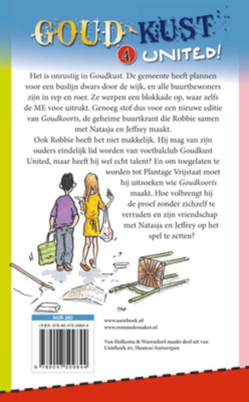 Achterkant van Goudkust United!