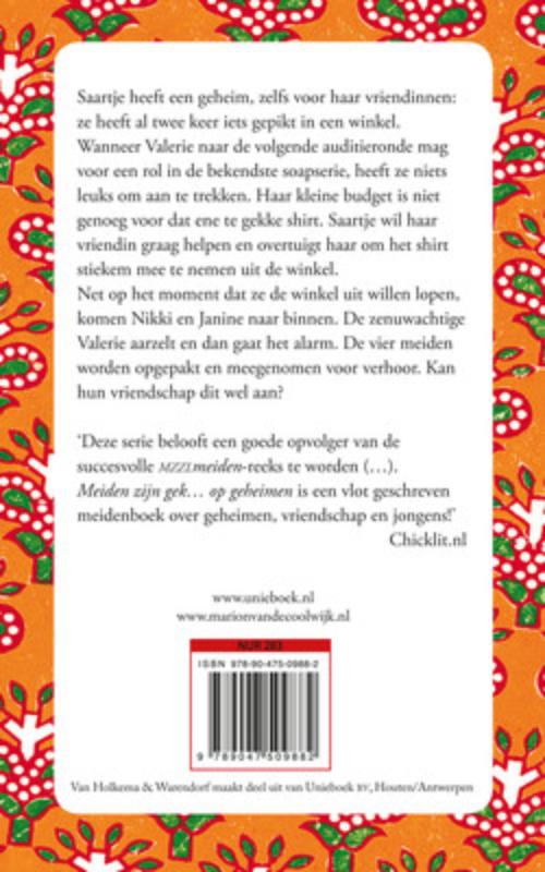 Achterkant van Meiden zijn gek ... op shoppen