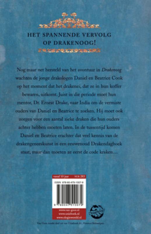 Achterkant van 2 Het Drakendagboek
