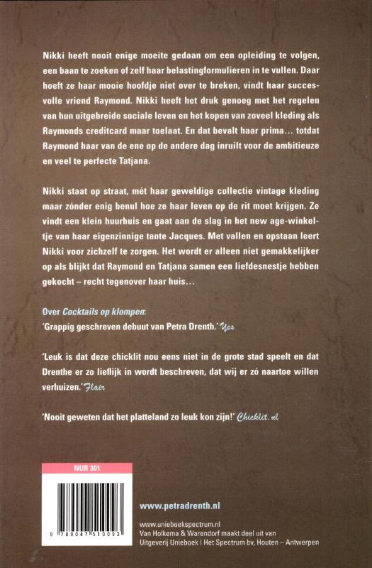 Achterkant van Vintage verliefd