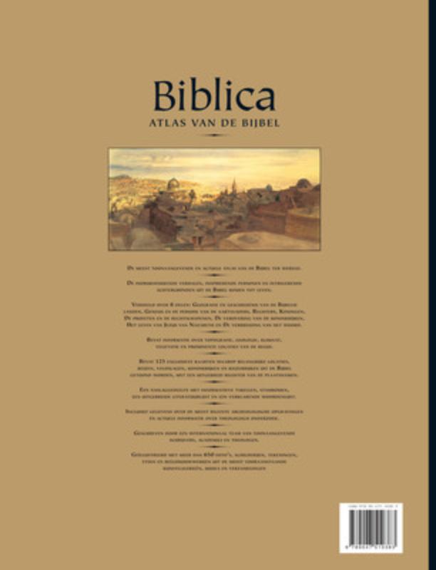 Achterkant van Biblica