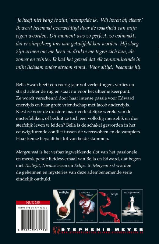 Achterkant van Morgenrood