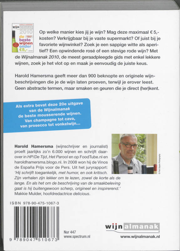 Achterkant van 2010
