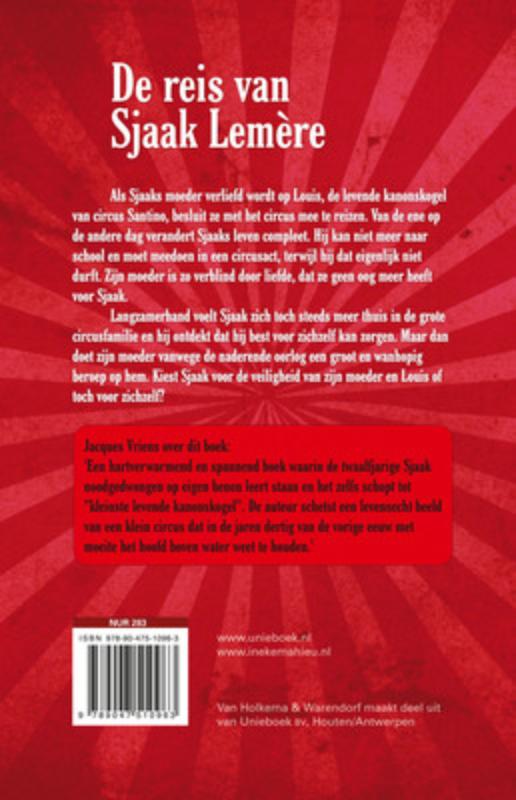 Achterkant van Reis van Sjaak Lemere
