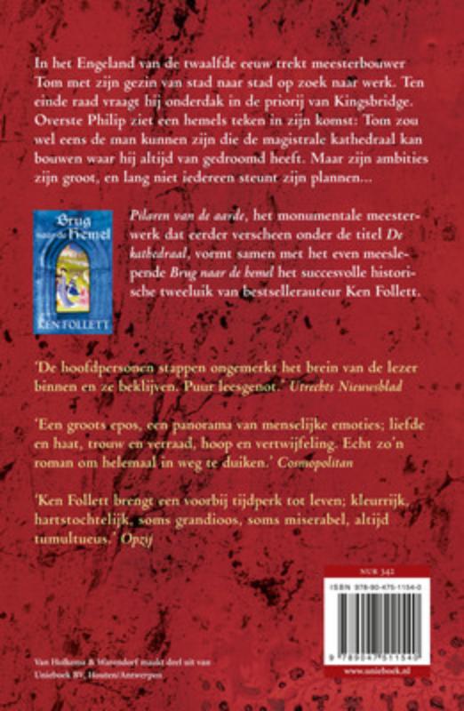 Achterkant van Pilaren van de aarde