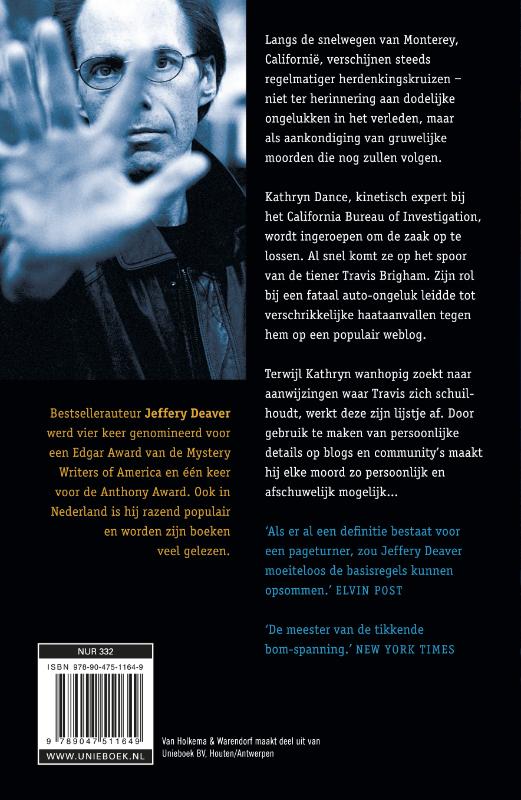 Achterkant van In memoriam