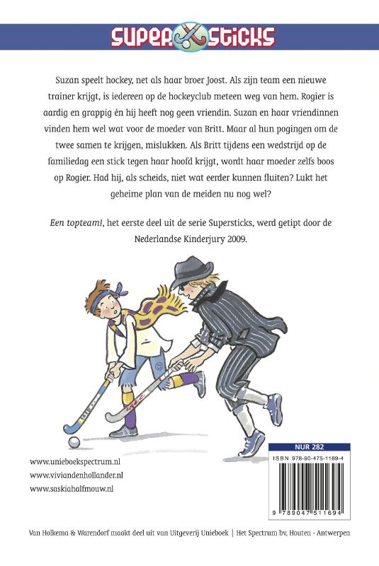 Achterkant van Hockeygeheimen
